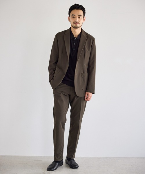 JUN STANDARD PICKS(ジュンスタンダードピックス)の「ウェルブリージングジャケット/セットアップ対応/軽量(テーラードジャケット・メンズ・カーキ/ブラック・LL/L/M/S)」の13枚目の写真