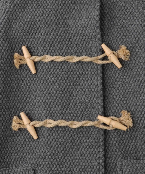 DRESSLAVE(ドレスレイブ)の「popcorn duffle coat(ポップコーンダッフルコート)(ダッフルコート・レディース・グレー・38)」の13枚目の写真