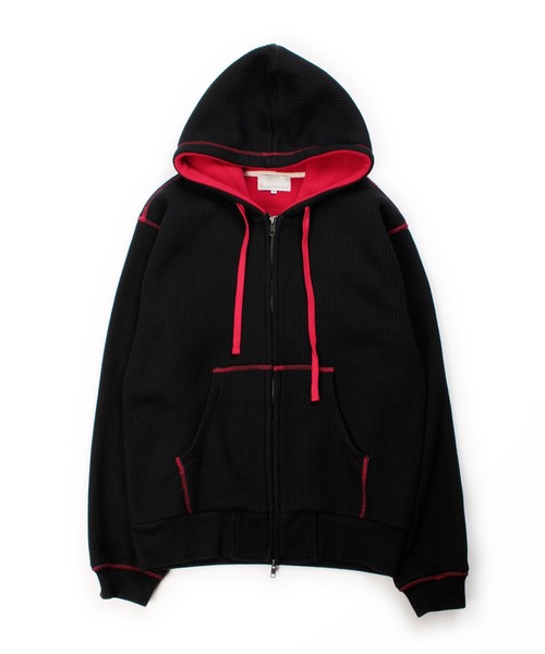 Universal Style Wear（ユニバーサルスタイルウェア）の「Universal Style Wear カラー スキーム "HUTON" フーディー（パーカー・メンズ・ブラック/カーキ/ネイビー/ライトパープル・X-LARGE/MEDIUM/LARGE）」の7枚目の写真