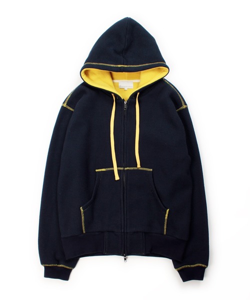 Universal Style Wear（ユニバーサルスタイルウェア）の「Universal Style Wear カラー スキーム "HUTON" フーディー（パーカー・メンズ・ブラック/カーキ/ネイビー/ライトパープル・X-LARGE/MEDIUM/LARGE）」の6枚目の写真