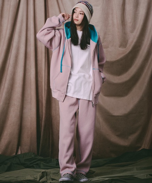 Universal Style Wear（ユニバーサルスタイルウェア）の「Universal Style Wear カラー スキーム "HUTON" フーディー（パーカー・メンズ・ブラック/カーキ/ネイビー/ライトパープル・X-LARGE/MEDIUM/LARGE）」の14枚目の写真