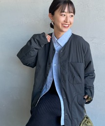 ノーカラージャケット ダウンジャケット」に該当するNANGA