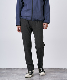 ブラッシュド ストライク ストレッチ テーパードスラックス