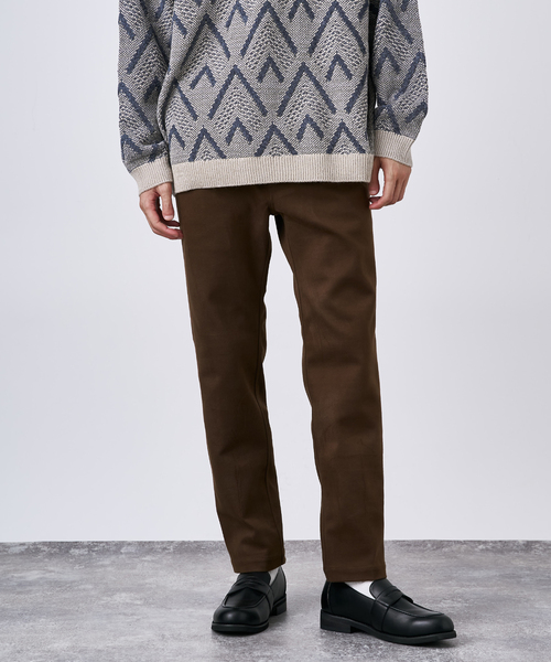 B.C STOCK（ベーセーストック）の「ブラッシュド ストライク ストレッチ テーパードスラックス（スラックス・メンズ・ブラック/チャコールグレー/グレー/ベージュ/ネイビー/ブラウン・MEDIUM/LARGE）」の20枚目の写真