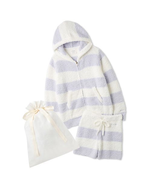 【新品、未開封】ラッピング済みジェラート2ボーダーパーカ&2ボーダーロングパンツ ジェラートピケ gelato pique 【ラッピング済み】ジェラート2ボーダー