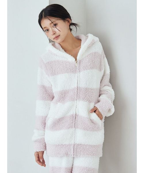 【新品、未開封】ラッピング済みジェラート2ボーダーパーカ&2ボーダーロングパンツ ジェラートピケ gelato pique 【ラッピング済み】ジェラート2ボーダー