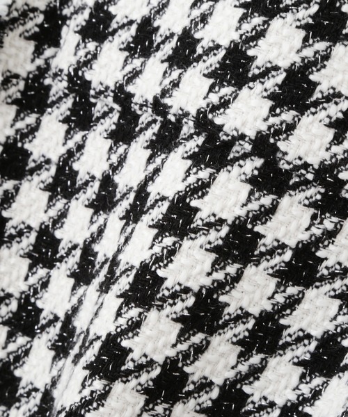 JILL by JILL STUART（ジルバイジルスチュアート）の「◇千鳥ツイードジャケット（その他アウター・レディース・ピンク系その他/ブラック系その他・FREE）」の6枚目の写真