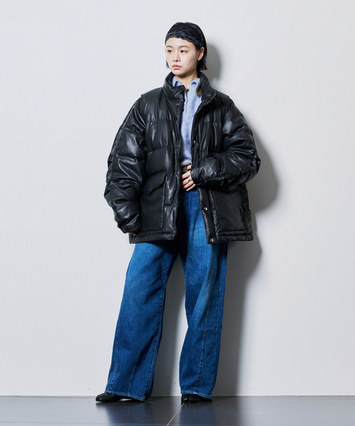 SAYAKADAVIS（サヤカディヴィス）の「SAYAKA DAVIS COMPACT KNIT TKT118STR-FA：ニット（ニット/セーター・レディース・ブルー・SMALL）」の5枚目の写真