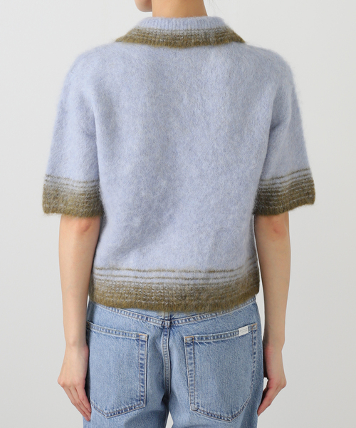 SAYAKADAVIS（サヤカディヴィス）の「SAYAKA DAVIS COMPACT KNIT TKT118STR-FA：ニット（ニット/セーター・レディース・ブルー・SMALL）」の10枚目の写真