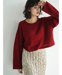 Sheer mohair pullover
