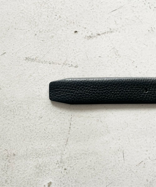 KAIKO（カイコー）の「KAIKO Grain leather belt（ベルト・メンズ・ブラック・28/30/32/34）」の5枚目の写真