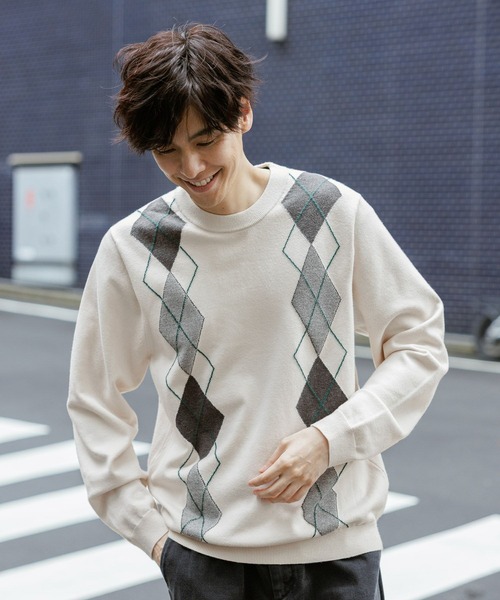 セール】メルティ柄プルオーバー/581097（ニット/セーター）｜GLOBAL
