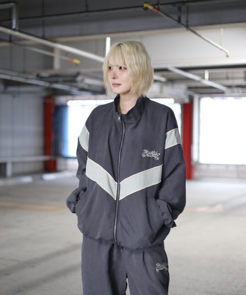 atmark セットアップ　上下 2サイズ展開 / UNISEX 》ATMARKグラフティピーチトラックジャケット