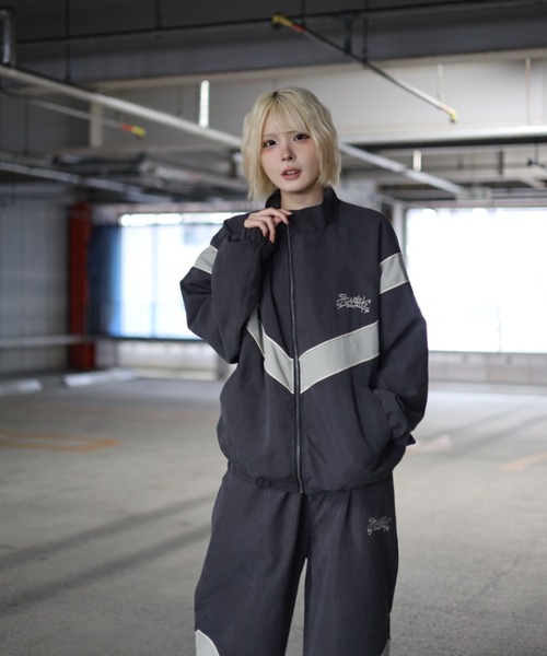 atmark ジャケット 2サイズ展開 / UNISEX 》ATMARKグラフティピーチトラックジャケット