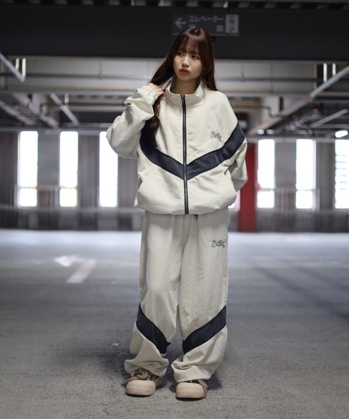 2サイズ展開 / UNISEX 》ATMARKグラフティピーチトラックジャケット