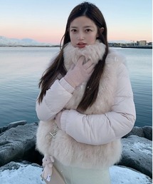 ベスト ジャケット フェイクファー」に該当するファッション通販