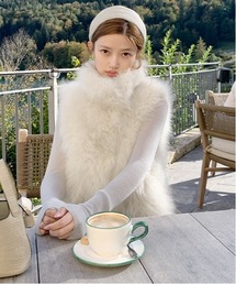 ベスト ジャケット フェイクファー」に該当するファッション通販