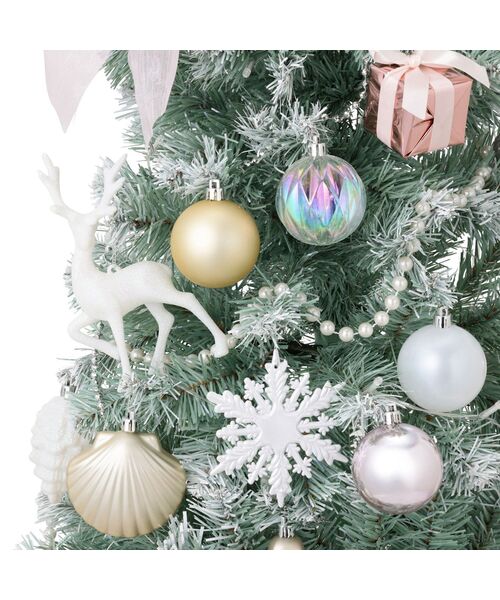 クリスマスツリー スターターセット 150cm ライトグリーン（インテリア