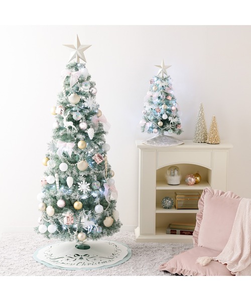 クリスマスツリー スターターセット 150cm ライトグリーン（インテリア