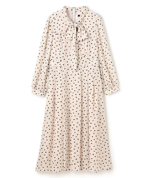TOCCA(トッカ)の「【chayさん・八木アリサさん着用】PROMISE RIBBON ROSETTE ドット柄ドレス(ワンピース・レディース・ブラック系5/アイボリー系5・6/4/2/0)」の22枚目の写真