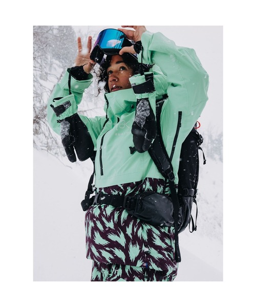 BURTON（バートン）の「[ak] キミー GORE-TEX 2L アノラックジャケット（その他アウター・レディース・ブラック系その他/グリーン系その他・M/S/L）」の6枚目の写真