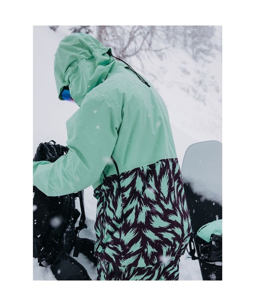 BURTON（バートン）の「[ak] キミー GORE-TEX 2L アノラックジャケット（その他アウター・レディース・ブラック系その他/グリーン系その他・M/S/L）」の7枚目の写真