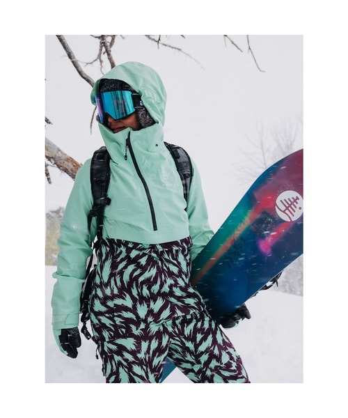 BURTON（バートン）の「[ak] キミー GORE-TEX 2L アノラックジャケット（その他アウター・レディース・ブラック系その他/グリーン系その他・M/S/L）」の9枚目の写真