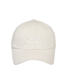 NICK&NICOLE（ニックアンドニコール）の「MINI ORIGINALS NICOLE BALL CAP_VINTAGE BEIGE（キャップ）」