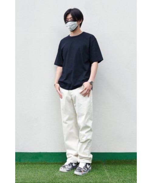 MUSINSA STANDARD（ムシンサスタンダード）の「リラックスフィットクルーネックTシャツ[ネイビー]（Tシャツ/カットソー・メンズ・その他・MEDIUM/LARGE/X-LARGE/XX-LARGE/XXX-LARGE/SMALL）」の14枚目の写真