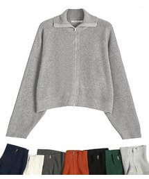 AVANDRESS（アバンドレス ）の「Two-way polar zip-up knit - 7col（カーディガン/ボレロ・メンズ）」