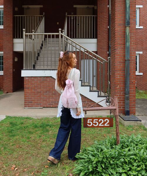 GLOWNY（グロウニ―）の「901 LOW-RISE WIDE LEG JEANS (DEEP BLUE)（デニムパンツ・レディース・その他・MEDIUM/LARGE/X-SMALL）」の12枚目の写真