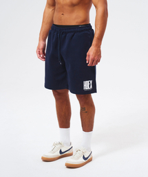 HDEX（エイチデックス）の「クラックプリンテッドスウェットショーツ (ネイビー)（その他パンツ）」