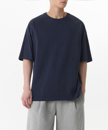 リラックスドラグランTシャツ[ネイビー]