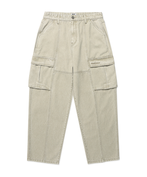 Wacky WiLLy（ワッキーウィリー）の「カーゴデニムパンツカーキ（デニムパンツ・レディース・その他・SMALL/MEDIUM/LARGE/X-LARGE）」の2枚目の写真