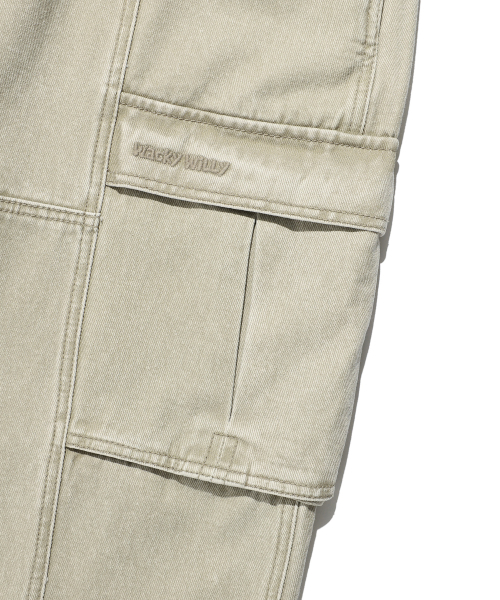Wacky WiLLy（ワッキーウィリー）の「カーゴデニムパンツカーキ（デニムパンツ・レディース・その他・SMALL/MEDIUM/LARGE/X-LARGE）」の5枚目の写真