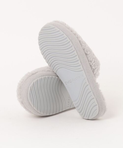 EMU Australia（エミューオーストラリア）の「《EMU Australia》Starley（ルームシューズ/スリッパ・レディース・グレー/ベージュ系・US7/US8/US6）」の4枚目の写真