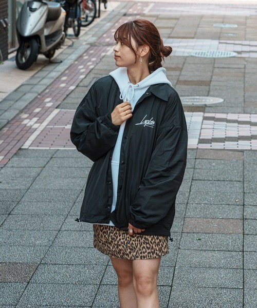 Leyline(レイライン)の「【Leyline】b/s street coaches jkt(その他アウター・メンズ・ブラック・L/M/XL)」の8枚目の写真
