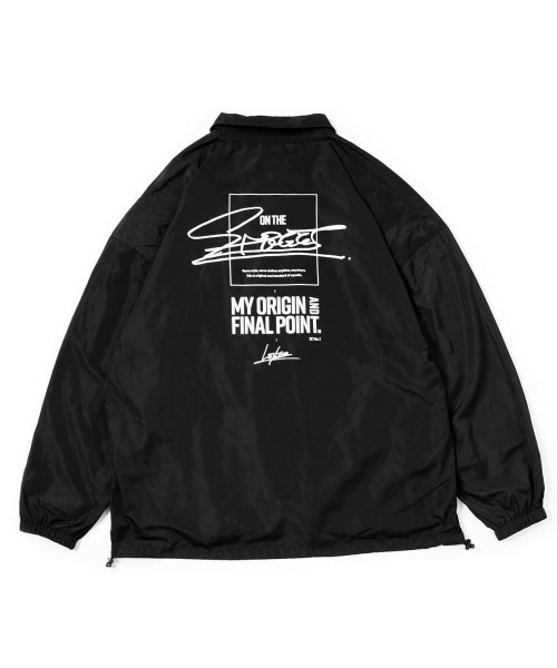 Leyline(レイライン)の「【Leyline】b/s street coaches jkt(その他アウター・メンズ・ブラック・L/M/XL)」の9枚目の写真