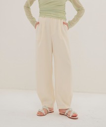 DRESSLAVE | double satin hem tuck pants(ダブルサテンヘムタックパンツ)(その他パンツ)