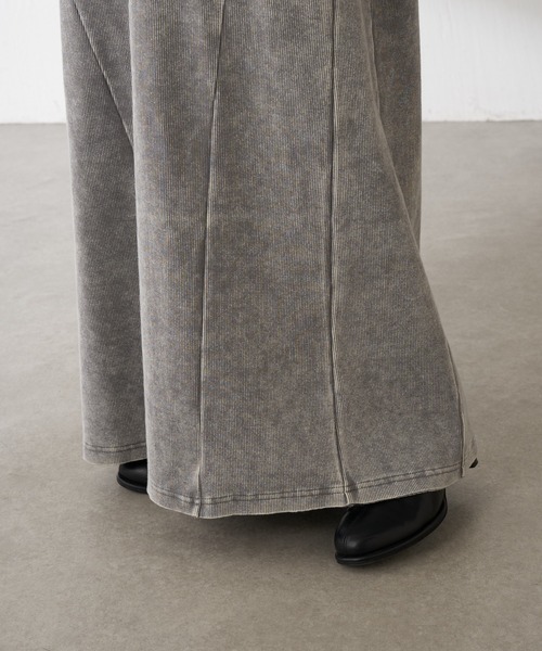 COLLAGE GALLARDAGALANTE（コラージュガリャルダガランテ）の「Q.anos/チュールドッキングワンピース（ワンピース・レディース・グレー/ネイビー・FREE）」の21枚目の写真