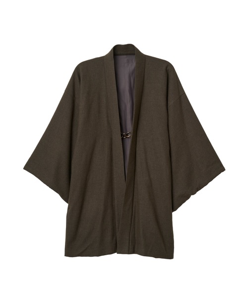 和ROBE（ワローブ）の「2025年秋冬の和ROBE / WOOL CORDURA HAORI（その他アウター・メンズ・オリーブ/ダークネイビー・2/3）」の16枚目の写真