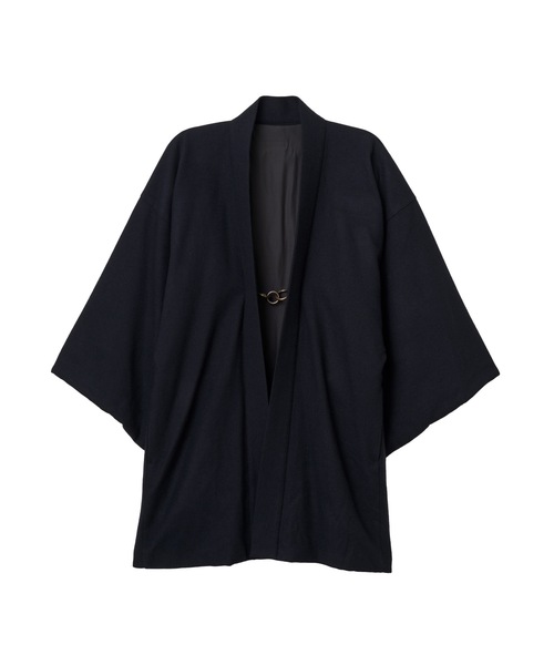 和ROBE（ワローブ）の「2025年秋冬の和ROBE / WOOL CORDURA HAORI（その他アウター・メンズ・オリーブ/ダークネイビー・2/3）」の3枚目の写真