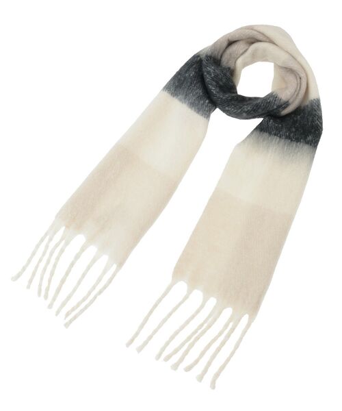 Green　Parks（グリーンパークス）の「ボリュームマフラー（マフラー・レディース・ブルー系その他/レッド/ブラック系その他4/オフホワイト/グレー/ピンク系その他・FREE）」の10枚目の写真