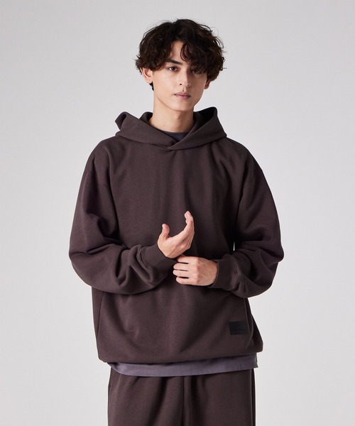 PS Paul Smith（ピーエスポールスミス）の「ヘビーウェイトコットン スウェットパーカ / 252763 EXHD01（パーカー・メンズ・ダークグレー/マルーン/ダークグリーン/ブラック・SMALL/MEDIUM/LARGE/X-LARGE）」の4枚目の写真