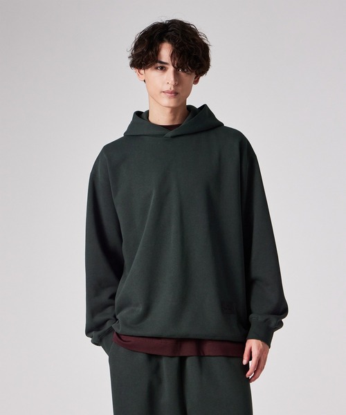 PS Paul Smith（ピーエスポールスミス）の「ヘビーウェイトコットン スウェットパーカ / 252763 EXHD01（パーカー・メンズ・ダークグレー/マルーン/ダークグリーン/ブラック・SMALL/MEDIUM/LARGE/X-LARGE）」の3枚目の写真