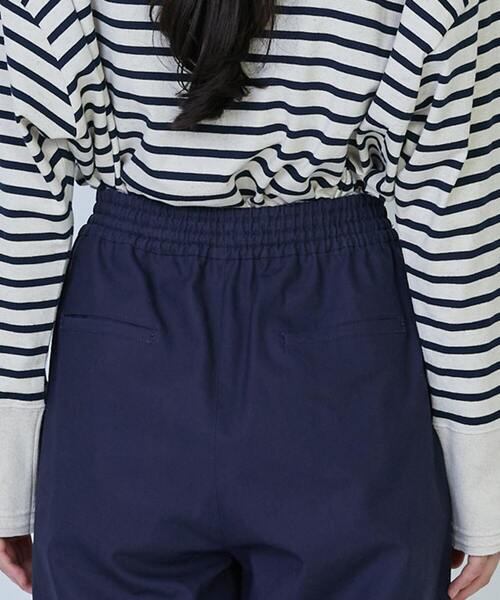 LOISIR（ロワズィール）の「コットンタイプライターワイドパンツ（その他パンツ・レディース・キナリ/ネイビー・M/MT）」の19枚目の写真