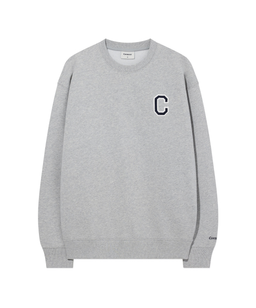 COVERNAT(カバーナット)の「Cロゴ スウェット メランジェグレー(スウェット・レディース・その他・MEDIUM/LARGE/X-LARGE/X-SMALL/SMALL/XX-LARGE)」の2枚目の写真