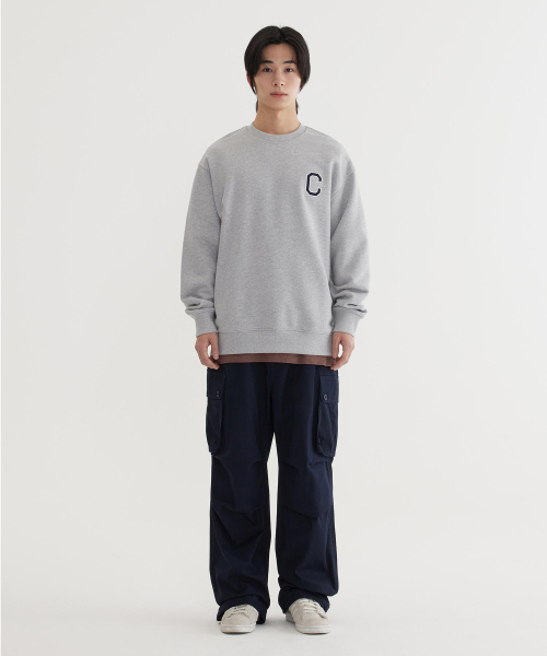 COVERNAT(カバーナット)の「Cロゴ スウェット メランジェグレー(スウェット・レディース・その他・MEDIUM/LARGE/X-LARGE/X-SMALL/SMALL/XX-LARGE)」の4枚目の写真