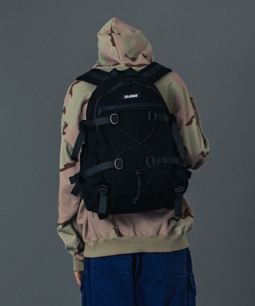 XLARGE（エクストララージ）の「CANVAS TACTICAL BACKPACK（バックパック/リュック・メンズ・ブラック/グレー/カモフラージュ・ONE SIZE）」の4枚目の写真