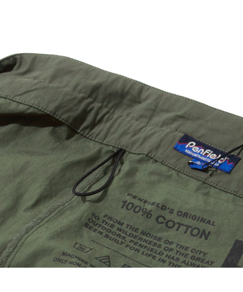 PENFIELD(ペンフィールド)の「サマーコットンイージーミリタリーパンツオリーブ_FR2WP21U(その他パンツ・メンズ・オリーブ・LARGE/X-LARGE/MEDIUM)」の6枚目の写真